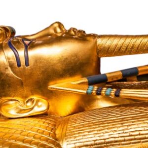 Profile of King Tut's Gold Mask